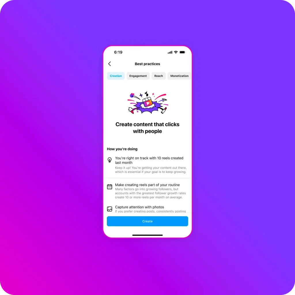 Instagram apresenta Melhores Práticas
